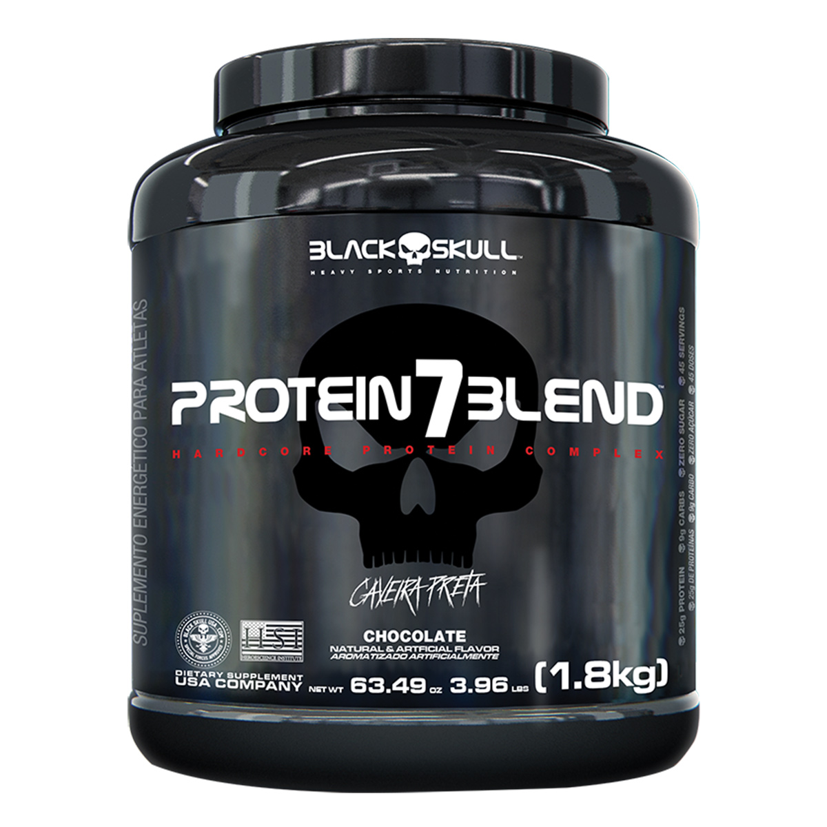 Whey Protein 7 Blend 1,8kg - Black Skull