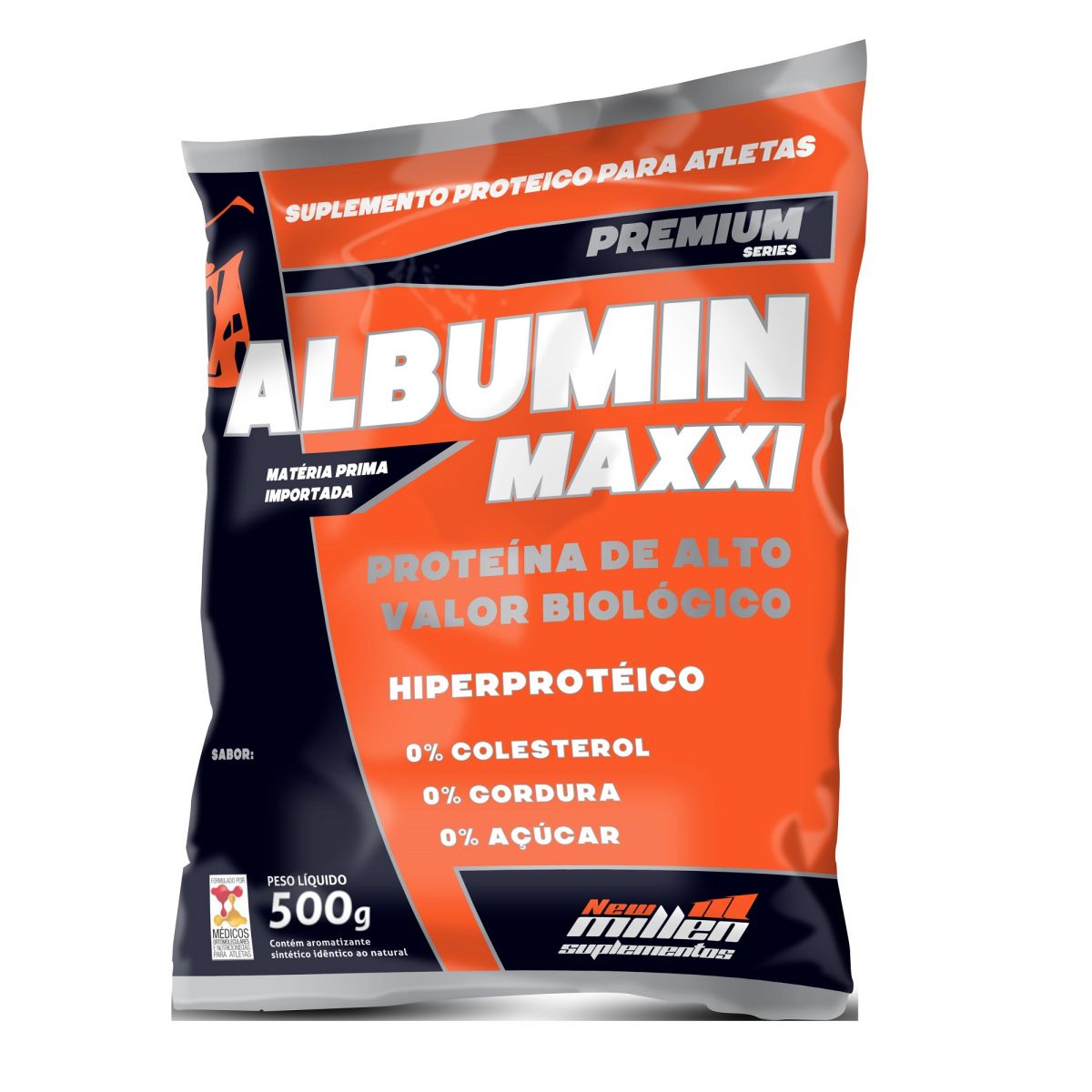 ALBUMIN MAXXI - New Millen (500g) - Mercado Bom Sucesso